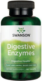 Swanson Verdauungsenzyme Multi-Enzym-Komplex Tabletten 180 Stück – Bild 1 von 2