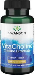 Swanson VitaCholine Cholinbitrat 300 mg vegetarische Kapseln – Bild 1 von 1