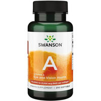 Produktbild von Swanson Vitamin A 10000 IE Weichkapseln 250 Stück