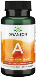 Swanson Vitamin A 10000 IU Kapseln 250 Stück – Bild 1 von 2