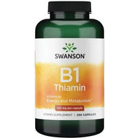 Produktbild von SWANSON Vitamin B1 Thiamin 100 mg Kapseln 250 Stück