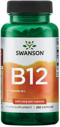 Swanson Vitamin B12 glutenfreie Kapseln 250 mcg – Bild 1 von 1