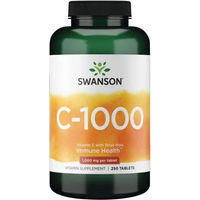 Produktbild von Swanson Vitamin C 1000 mg mit Hagebutte Tabletten 250 Stück