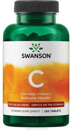 Swanson Vitamin C gepuffert Calciumascorbat 500 mg Tabletten 250 Stück – Bild 1 von 1