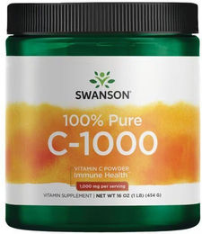 Swanson Vitamin C Pulver mit 1000 mg Ascorbinsäure – Bild 1 von 1