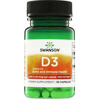Produktbild von Swanson Vitamin D3 1000 IE 25 µg Kapseln für Senioren