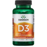 Produktbild von Swanson Vitamin D3 1000 IE Kapseln 250 Stück