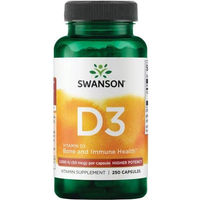 Produktbild von SWANSON Vitamin D3 2000 IU Kapseln für Senioren 250 Stück