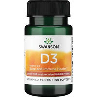 Produktbild von Swanson Vitamin D3 4000 IE 100 mcg Kapseln 90 Stück