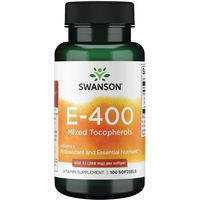 Produktbild von Swanson Vitamin E 400 IU Gemischte Tocopherole Weichkapseln 100 Stück