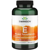 Produktbild von Swanson Vitamin E 400 IU Gemischte Tocopherole Weichkapseln 250 Stück