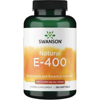 Produktbild von SWANSON Vitamin E 400 IU Kapseln für Männer, Schwangere und Stillende