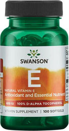 Swanson Vitamin E 400 IU Weichkapseln 100 Stück – Bild 1 von 1