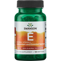 Produktbild von Swanson Vitamin E 400 IU Weichkapseln 100 Stück