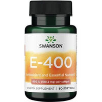 Produktbild von Swanson Vitamin E 400 Kapseln 60 Stück