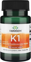 Swanson Vitamin K1 100 µg Tabletten – Bild 1 von 1