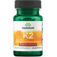 Produktbild von Swanson Vitamin K2 MK-7 mit Nattokinase Kapseln