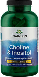 Swanson Vitamin-Kombination Kapseln mit Cholin 250 mg und Inositol 250 mg 250 Kapseln – Bild 1 von 2