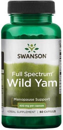 Swanson Wild Yam 400 mg Kapseln 60 Stück – Bild 1 von 1