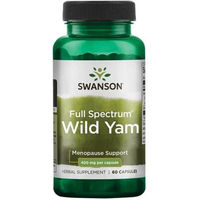 Produktbild von Swanson Wild Yam 400 mg Kapseln 60 Stück