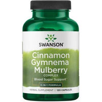 Produktbild von SWANSON Zimt-Gymnema-Maulbeer-Kräuter-Komplex Kapseln 120 Stück