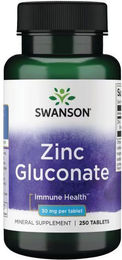 Swanson Zinkgluconat 30 mg Tabletten 250 Stück – Bild 1 von 2