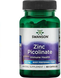 Swanson Zinkpicolinat 22 mg Kapseln 60 Stück – Bild 1 von 1