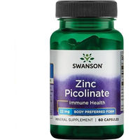Produktbild von Swanson Zinkpicolinat 22 mg Kapseln 60 Stück
