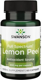 Swanson Zitronenschale Kapseln 400 mg – Bild 1 von 1