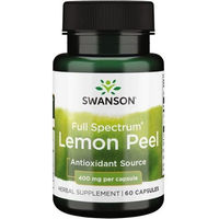 Produktbild von Swanson Zitronenschale Kapseln 400 mg
