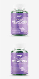 sway Peaceful Melatonin Gummies mit Melatonin und Vitamin B6 vegan glutenfrei laktosefrei ohne Gelatine 60 Stück – Bild 1 von 3