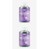 Produktbild von sway Peaceful Melatonin Gummies mit Melatonin und Vitamin B6 vegan glutenfrei laktosefrei ohne Gelatine 60 Stück
