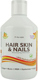 Swedish Nutra HAIR SKIN & NAILS Beauty-Kollagen-Kombi flüssig – Bild 1 von 1