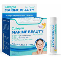 Produktbild von Swedish Nutra Marine Beauty Collagen Ampullen mit Typ I und Typ III Kollagen aus Fisch