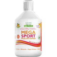 Produktbild von Swedish Nutra Mega Sport Orange Flüssig für Sportler