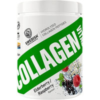 Produktbild von Swedish Supplements Collagen Vital Hydrolyzed Peptides mit Holunderbeere und Himbeere Pulver