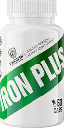 Swedish Supplements Iron Plus mit Vitamin C und Folsäure Kapseln – Bild 1 von 2