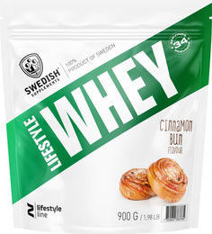 Swedish Supplements Lifestyle Whey Protein Pulver Cinnamon Cake laktosehaltig – Bild 1 von 1