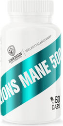 Swedish Supplements Lion's Mane 500 Kapseln vegan – Bild 1 von 1
