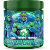 Produktbild von Swedish Supplements Super Greens Bilberry Superfood-Mischung mit Multi-Enzym-Komplex