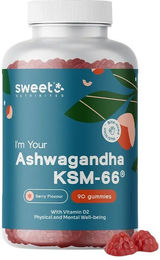Sweet Nutribites Ashwagandha KSM-66 300 mg Gummis glutenfrei ohne Gelatine – Bild 1 von 1