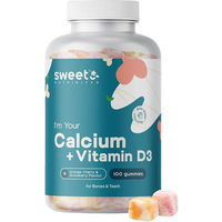Produktbild von Sweet Nutribites Calcium + Vitamin D3 Gummis glutenfrei