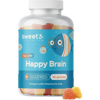 Produktbild von Sweet Nutribites Happy Brain Omega-3 Gummis für Kinder