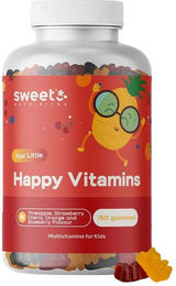 Sweet Nutribites Happy Vitamins Multivitamin Gummis für Kinder glutenfrei 150 Stück – Bild 1 von 1