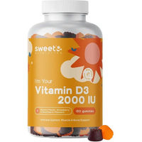 Produktbild von Sweet Nutribites Vitamin D3 2000 I.E. Gummis glutenfrei 150 Stück