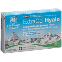 Produktbild von Swiss Alp Health EXTRA CELL Hyalo-Kapseln Beauty-Kollagen-Kombi vegan