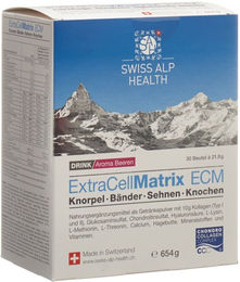 Swiss Alp Health EXTRA CELL Matrix ECM Knorpelbeeren Pulver laktosefrei glutenfrei zuckerfrei – Bild 1 von 1