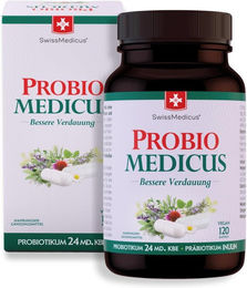 SwissMedicus PROBIO MEDICUS Probiotika Kapseln vegetarisch ohne Zusatzstoffe 120 Stück – Bild 1 von 3