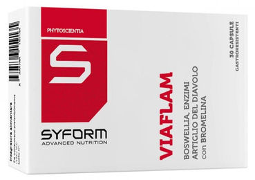 SYFORM VIAFLAM Kapseln mit Boswellia und Bromelain vegan 30 Stück – Bild 1 von 1
