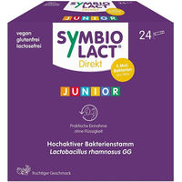 Produktbild von SymbioLact Direkt Junior Pulver Sticks für Kinder mit 5 Mrd. Lactobacillus rhamnosus GG, 24 Sticks, vegan, laktosefrei und glutenfrei